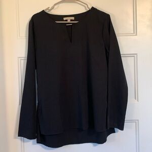 Banana Republic Black Long Sleeve Blouse size Medium